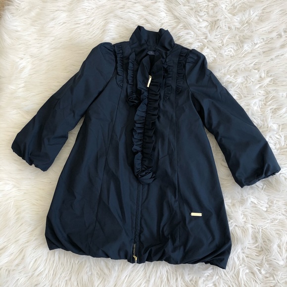 💙 EUC💙 NICHOLAS & BEARS navy long coat - Picture 1 of 10